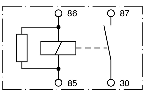 BOSCH 0 332 002 161 Relais, Starter