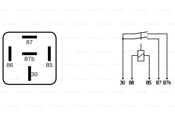 BOSCH 0 332 015 006 Relè multifunzione