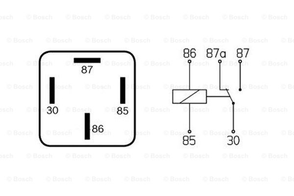 BOSCH 0 332 019 166 Relay, ABS