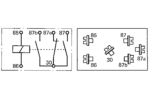 Relais, Zentralverriegelung
