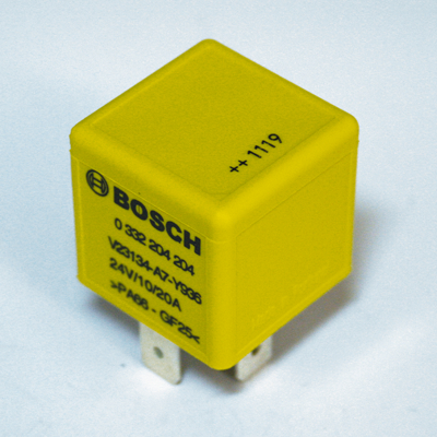 Relay, main current 3
