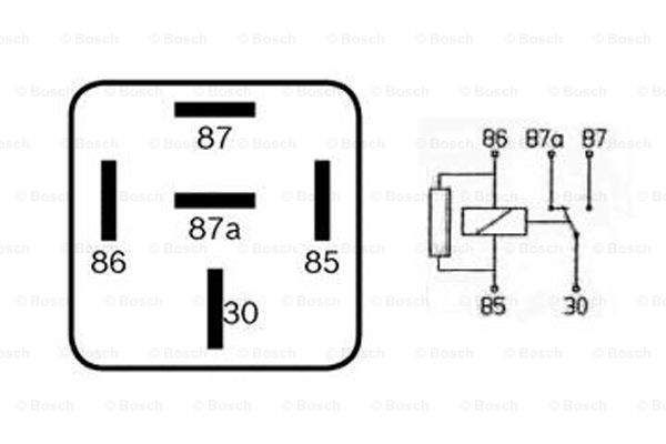 BOSCH 0 332 209 216 Relè, Pompa carburante-Relè, Pompa carburante-Ricambi Euro