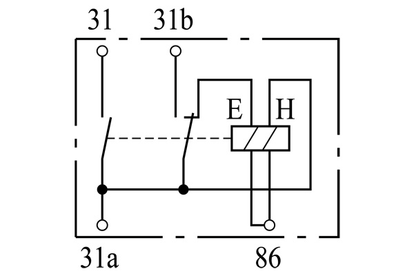 BOSCH 0 333 301 007 Batterierelais