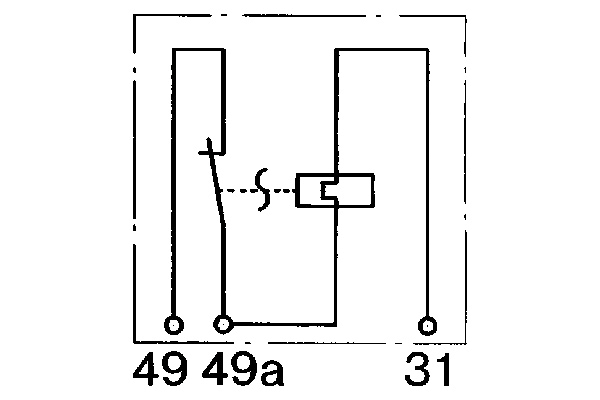 BOSCH 0 336 850 004 Blinkgeber
