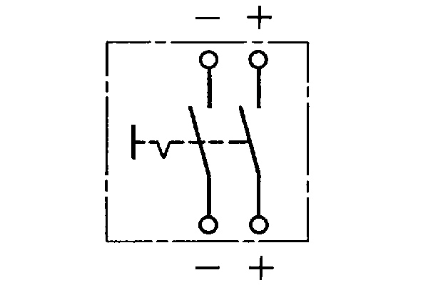 BOSCH 0 341 003 004 Hauptschalter, Batterie