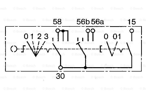 BOSCH 0 342 201 010 Spínač...
