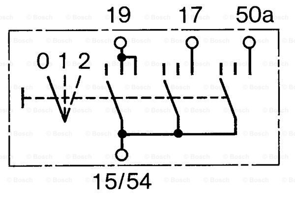BOSCH 0 343 401 001 Switch,...