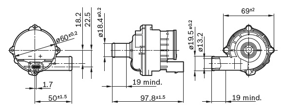 BOSCH 0 392 023 004 Pompa acqua ausiliaria