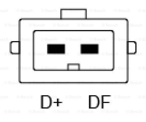 BOSCH 0 986 040 270 Alternator