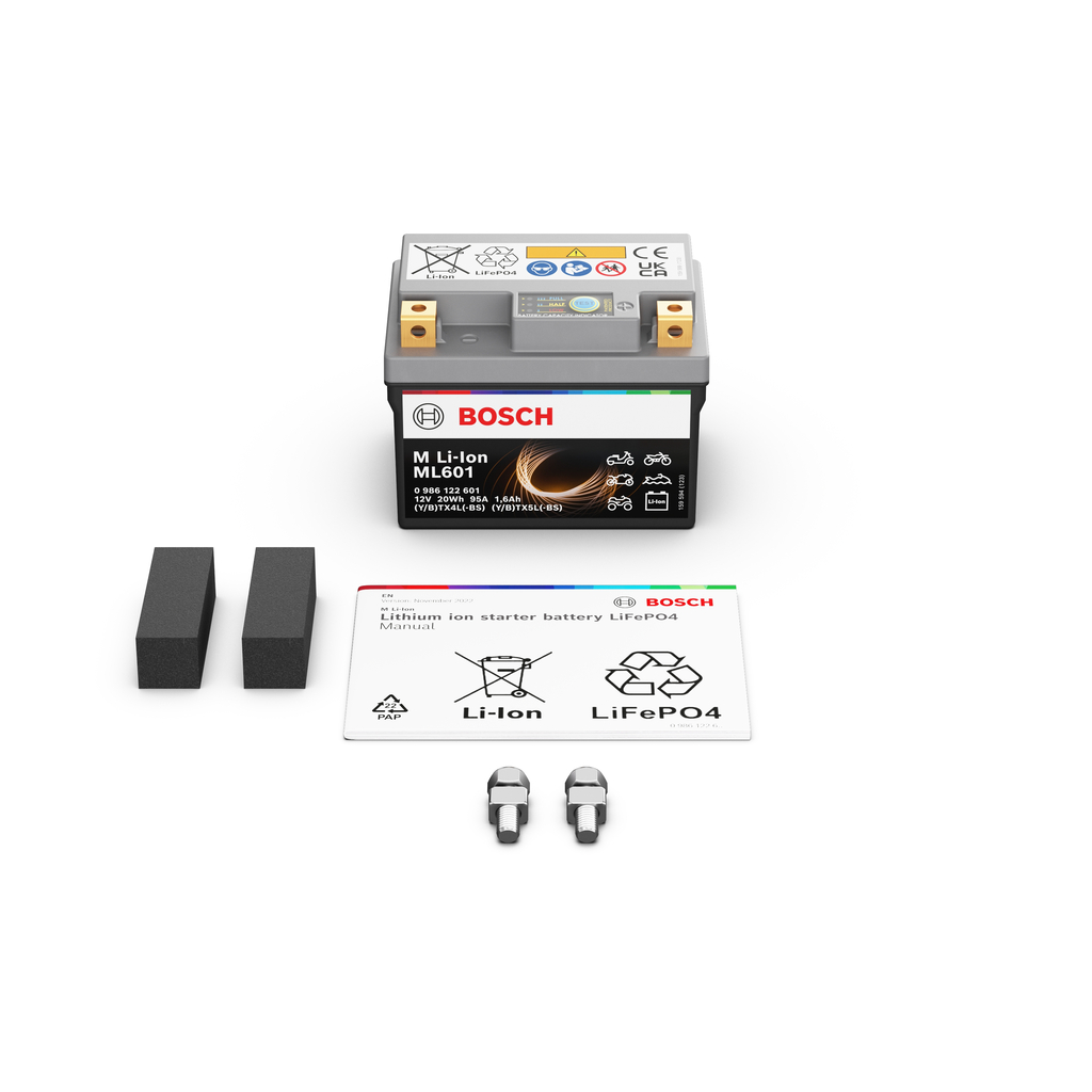 BOSCH 0 986 122 601 LI-Ionen Starterbatterie