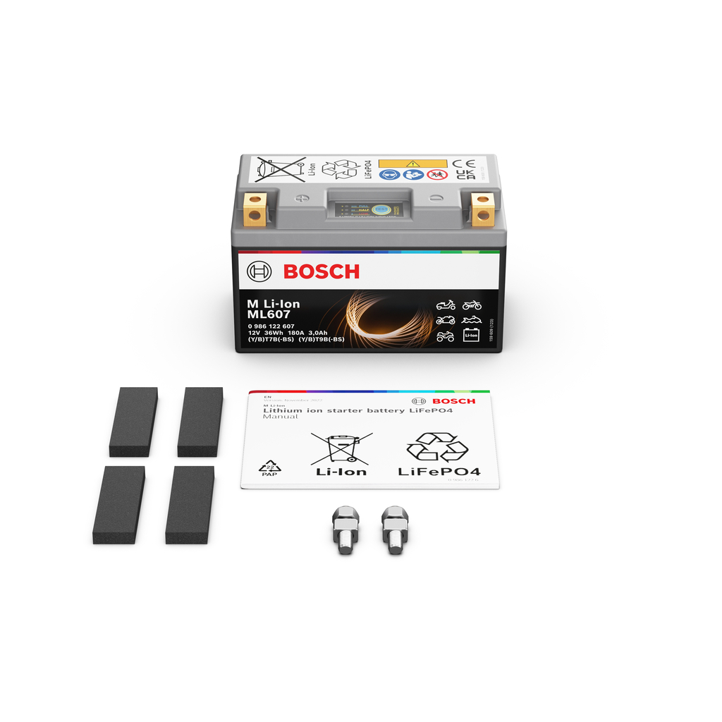 BOSCH 0 986 122 607 LI-Ionen Starterbatterie