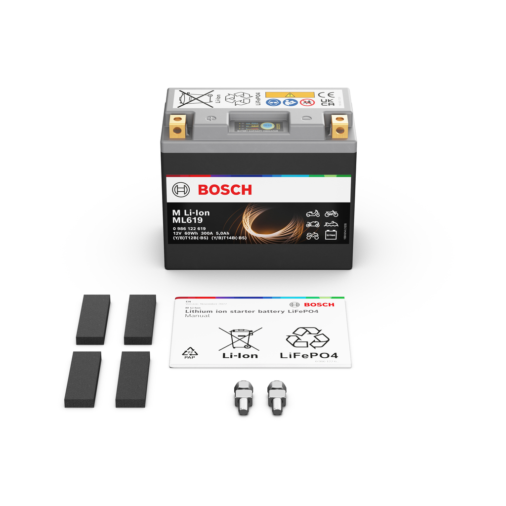 BOSCH 0 986 122 619 LI-Ionen Starterbatterie