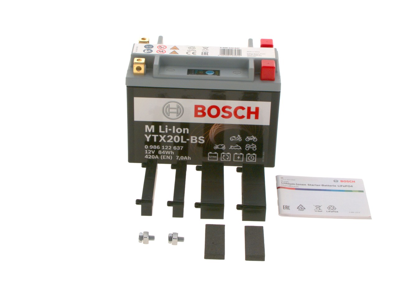BOSCH 0 986 122 637 LI-Ionen Starterbatterie