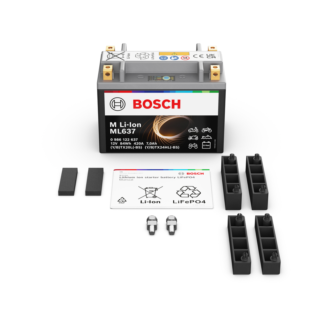 BOSCH 0 986 122 637 LI-Ionen Starterbatterie