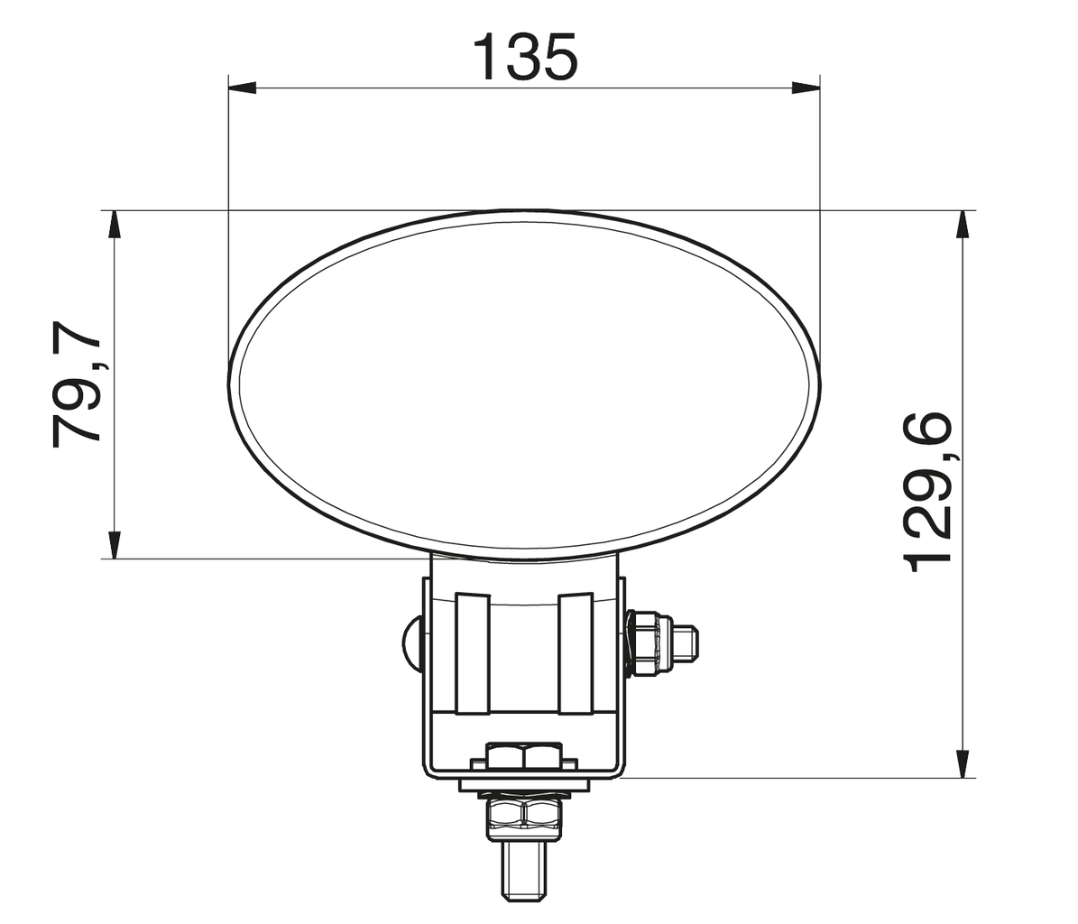 BOSCH 0 986 310 961 Worklight both sides