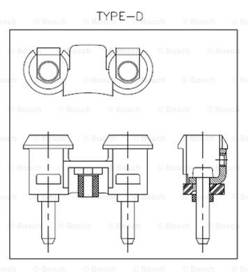 BOSCH 0 986 320 146 Clacson