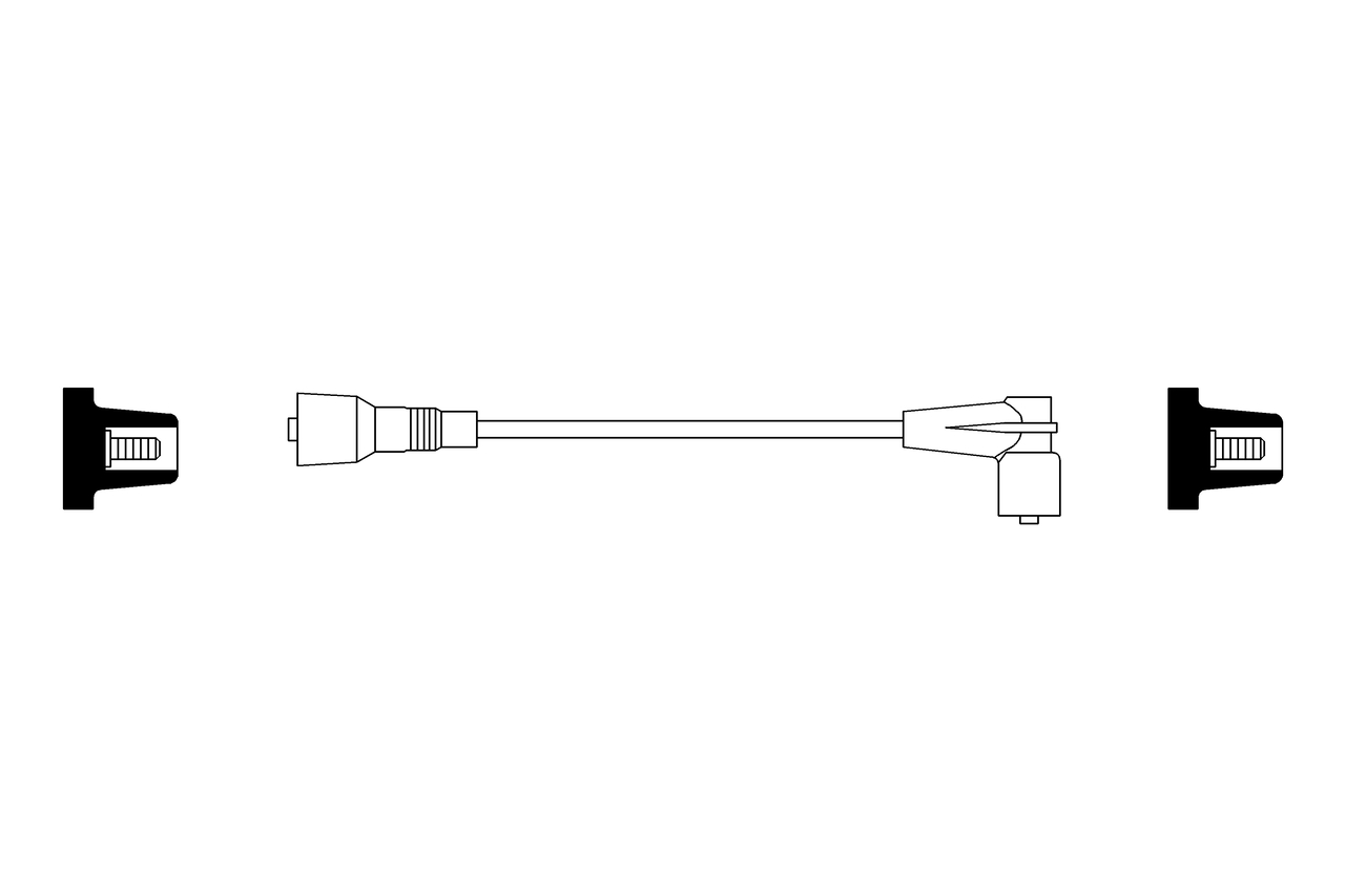 BOSCH 0 986 356 230 Zündleitung