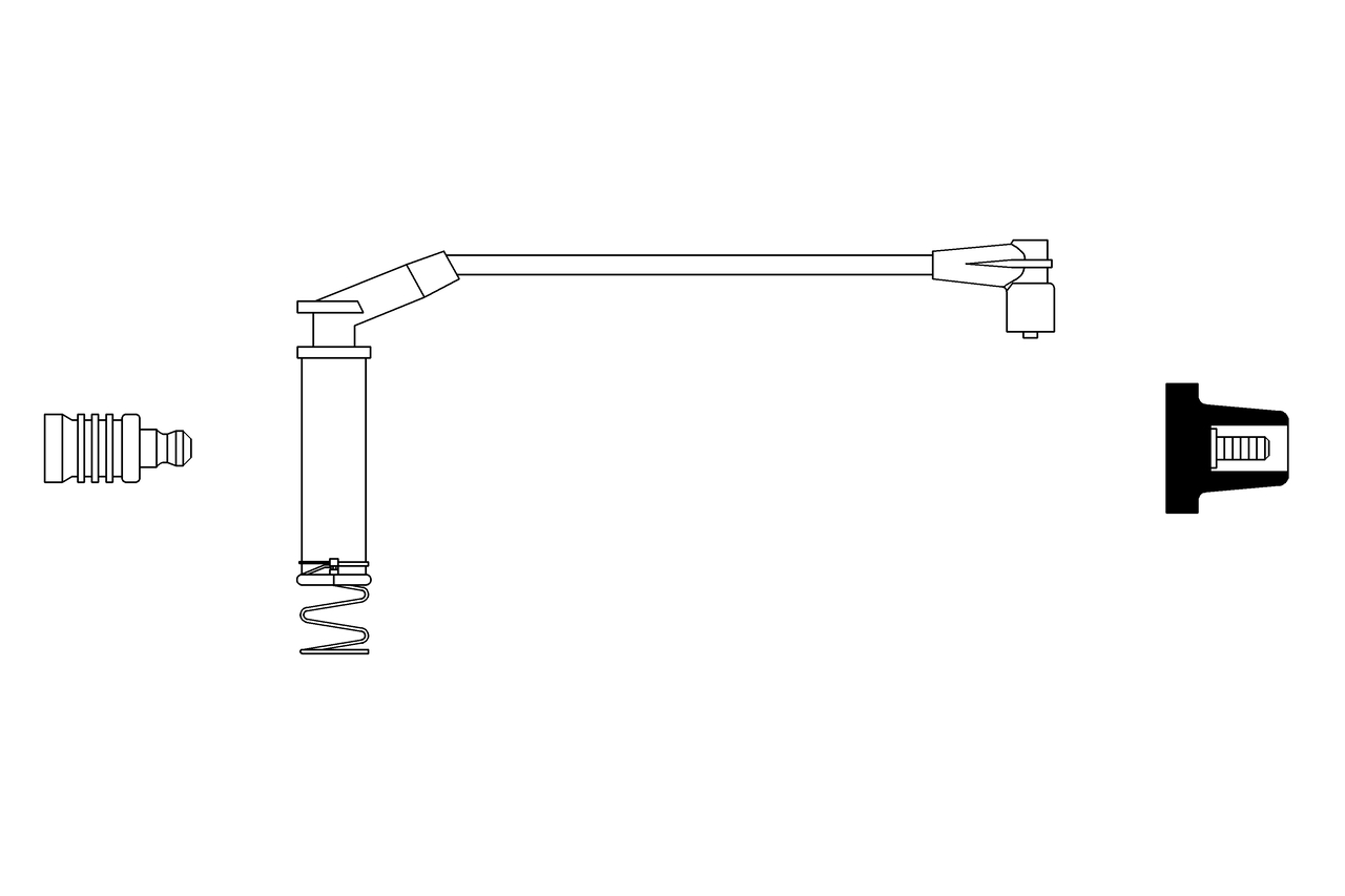 BOSCH 0 986 356 240 Zündleitung