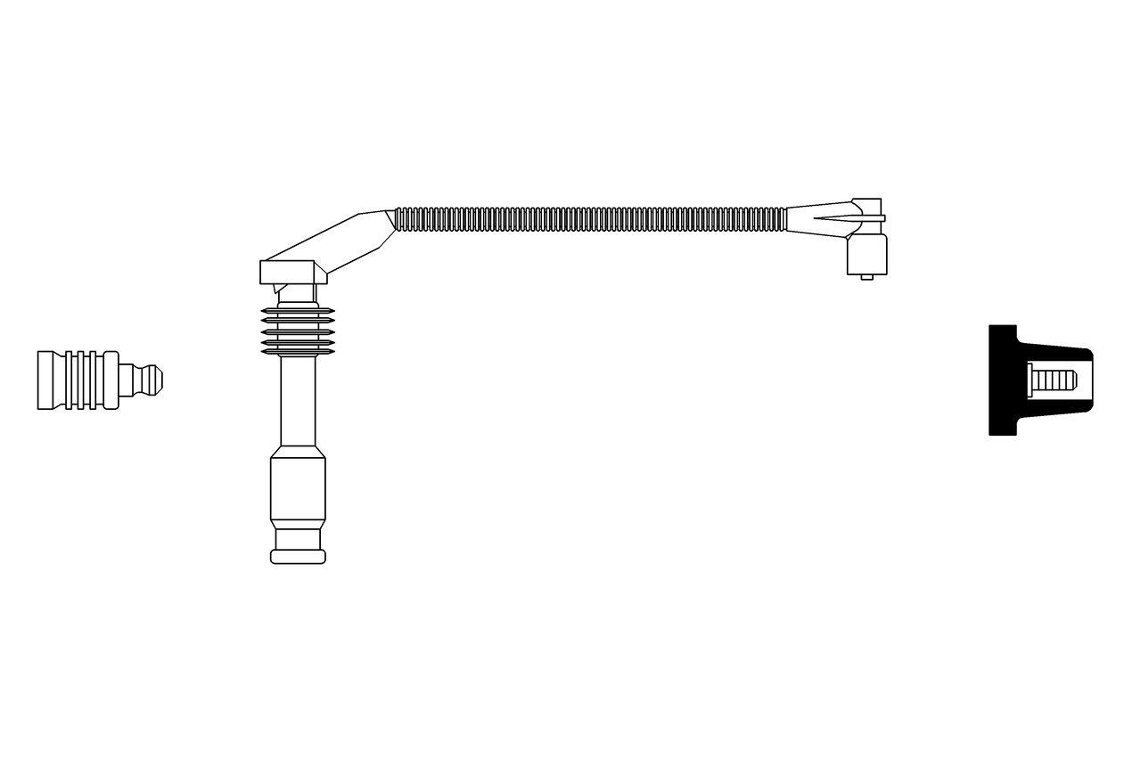 BOSCH 0 986 356 252 Zündleitung