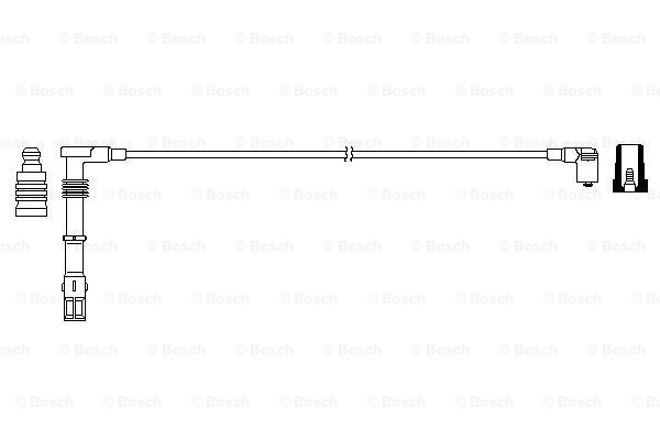 BOSCH 0 986 357 713 Cavo accensione-Cavo accensione-Ricambi Euro