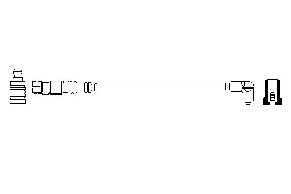BOSCH 0 986 357 716 Zündleitung