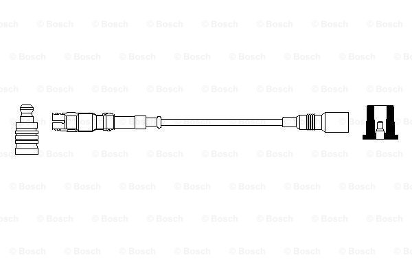 BOSCH 0 986 357 721 Cavo accensione-Cavo accensione-Ricambi Euro