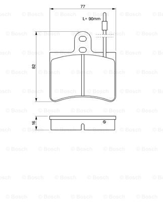 BOSCH 0 986 424 026 Brake...