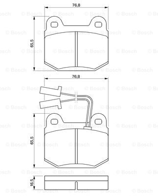 BOSCH 0 986 424 029 Brake...