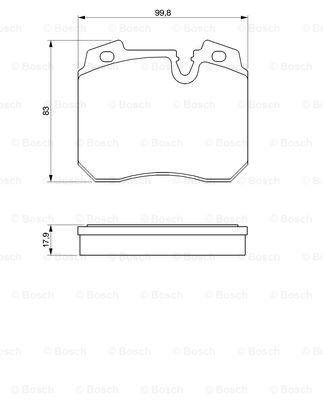 BOSCH 0 986 424 032 Brake...