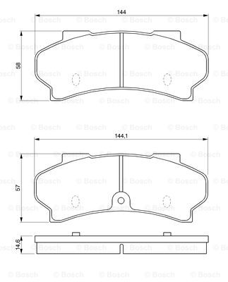 BOSCH 0 986 424 045 Brake...