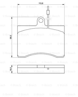 BOSCH 0 986 424 069 Brake...