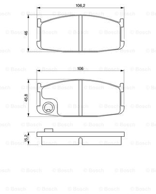 BOSCH 0 986 424 079 Brake...