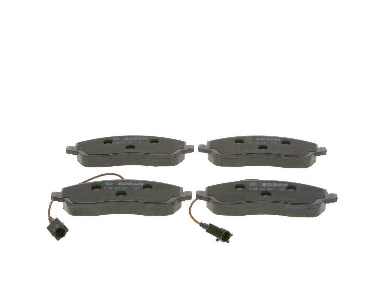 BOSCH 0 986 424 084 Bremsbelagsatz, Scheibenbremse