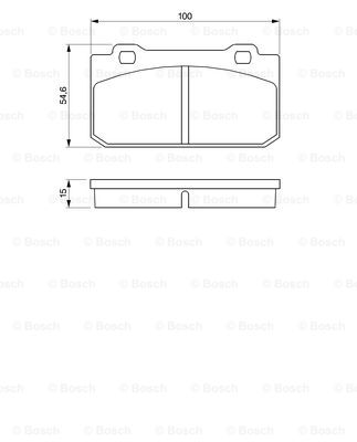 BOSCH 0 986 424 117 Brake...