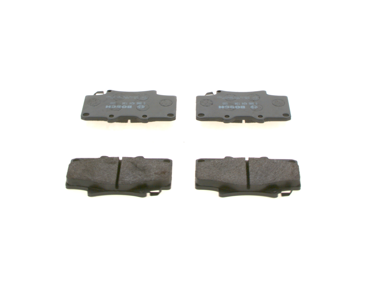 BOSCH 0 986 424 134 Bremsbelagsatz, Scheibenbremse