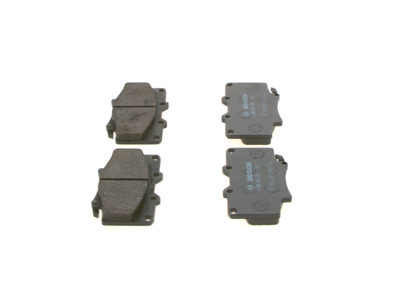 BOSCH 0 986 424 134 Bremsbelagsatz, Scheibenbremse