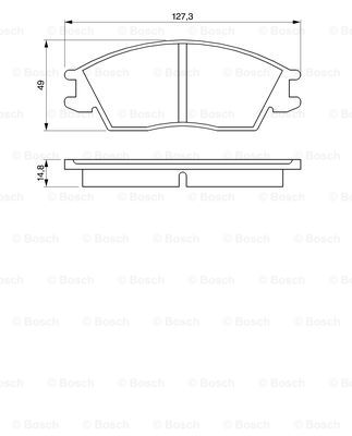 BOSCH 0 986 424 135 Brake...