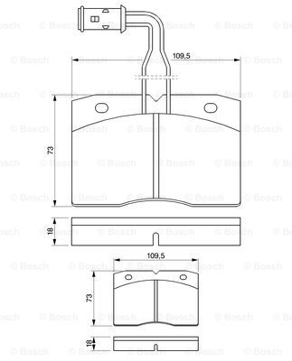 BOSCH 0 986 424 145 Brake...