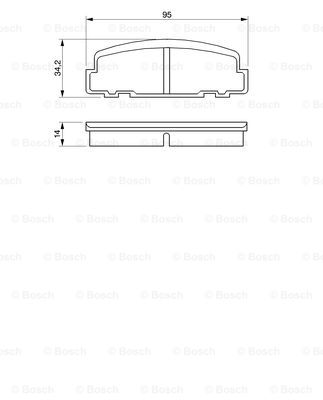 BOSCH 0 986 424 181 Brake...