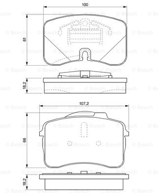 BOSCH 0 986 424 191 Brake...