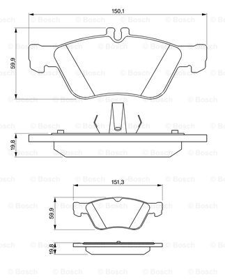 BOSCH 0 986 424 234 Brake...