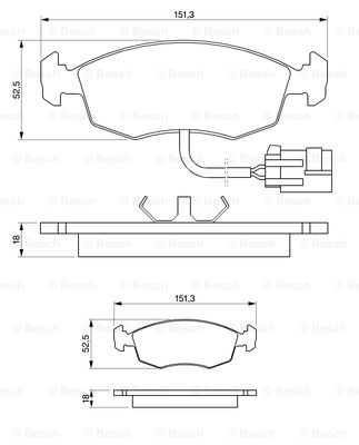 BOSCH 0 986 424 237 Brake...