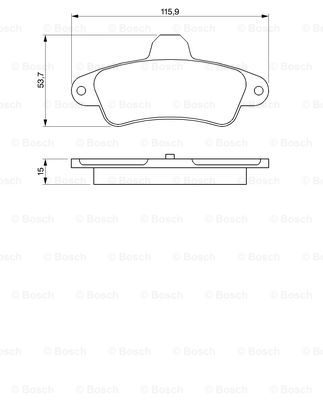 BOSCH 0 986 424 277 Sada...