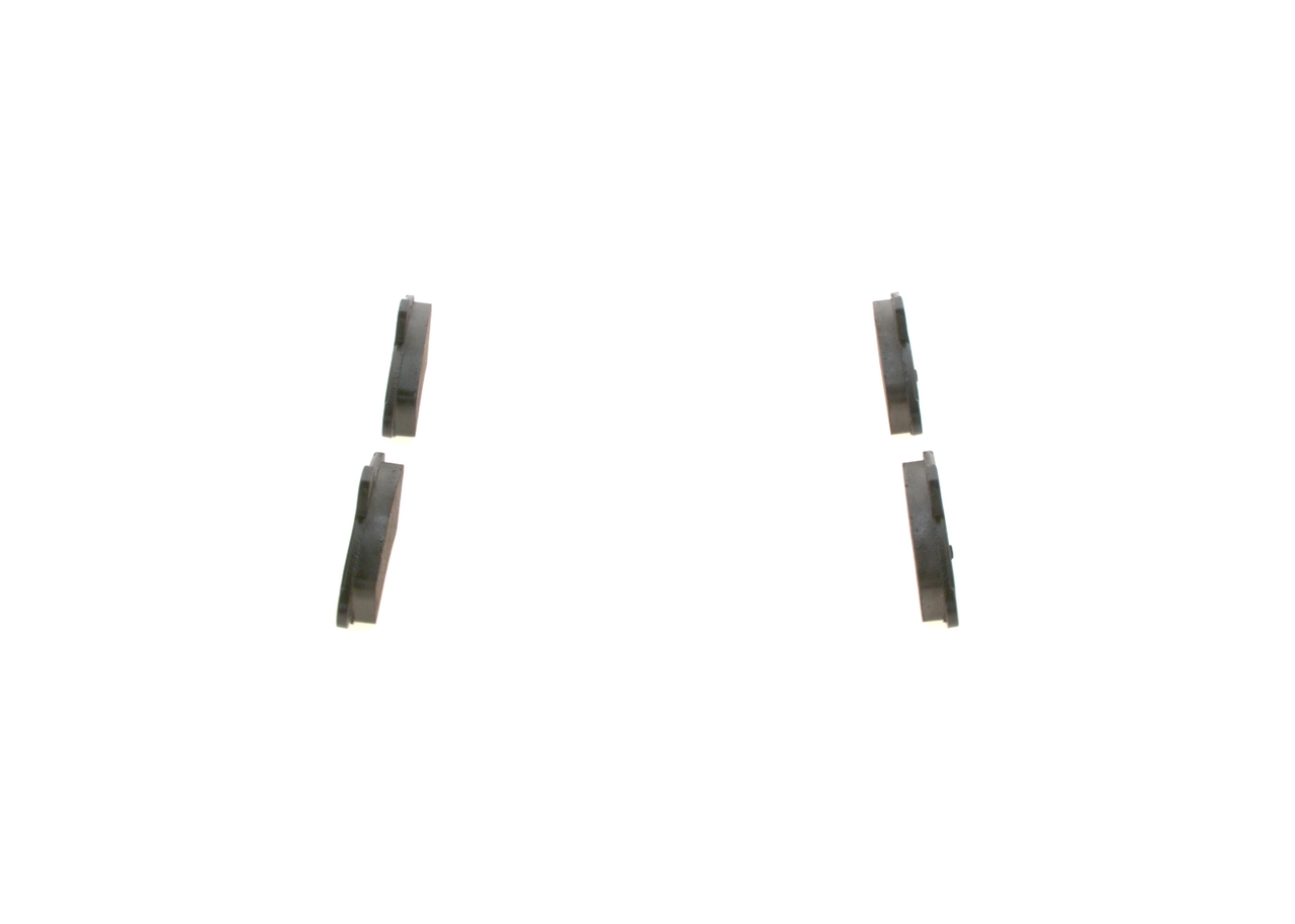 BOSCH 0 986 424 277 Bremsbelagsatz, Scheibenbremse