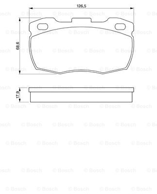 BOSCH 0 986 424 286 Brake...