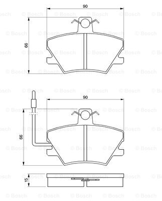 BOSCH 0 986 424 372 Kit...