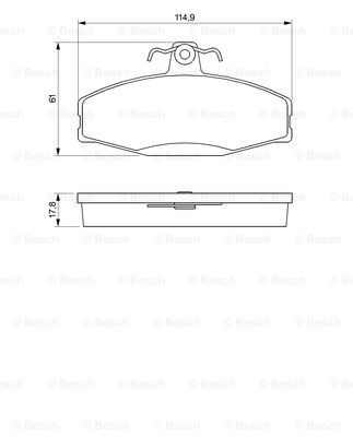 BOSCH 0 986 424 373 Kit...