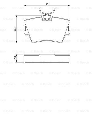 BOSCH 0 986 424 375 Brake...