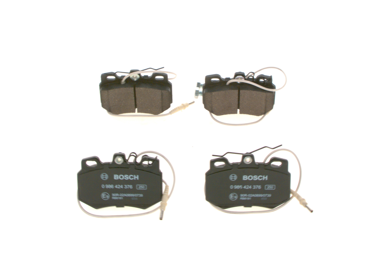 BOSCH 0 986 424 376 Bremsbelagsatz, Scheibenbremse
