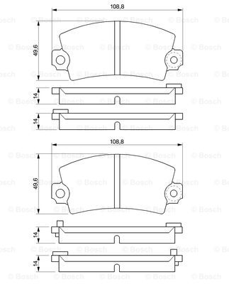 BOSCH 0 986 424 394 Brake...